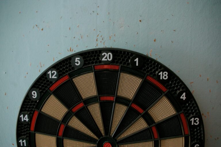 Different numbers wrongly arranged on a dartboard